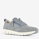 Comfort leren dames sneakers blauw