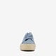 Dames sneakers met jute zool blauw