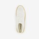 Dames sneakers met jute zool wit