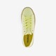 Dames sneakers met jute zool geel