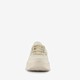 Dames dad sneakers beige