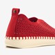 Daisy dames instappers rood