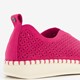 Daisy dames instappers fuchsia roze
