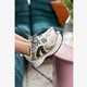 Dames sneakers wit/goud