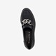 Dames loafers met gesp zwart