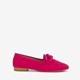 Dames loafers fuchsia roze