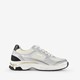 Dames dad sneakers zilver wit