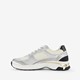 Dames dad sneakers zilver wit
