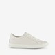 ECCO Soft Classic leren dames veterschoenen wit