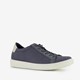 ECCO Soft Classic leren dames veterschoenen blauw