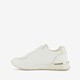 Dames sneakers wit goud