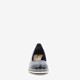 Dames lak pumps met sleehak blauw