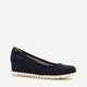 Dames pumps met sleehak donkerblauw39