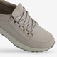 Suede dames sneakers beige
