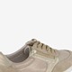 Leren dames sneakers beige