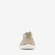 Leren dames sneakers beige