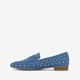 Dames loafers denim met studs