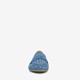 Dames loafers denim met studs