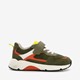Leren jongens sneakers groen