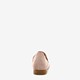 Suede dames loafers beige