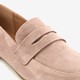 Suede dames loafers beige