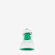 Leren jongens sneakers wit groen