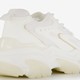 Dames dad sneakers wit