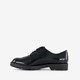 Lak dames veterschoenen croco design