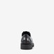 Lak dames veterschoenen croco design