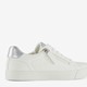 Dames sneakers met rits wit