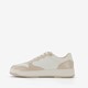 Dames sneakers beige wit