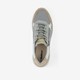 Dames sneakers beige zilver