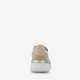 Dames sneakers beige zilver