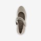 Dames pumps met bandje taupe