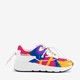 Dames multi color dad sneakers met veter