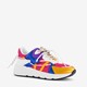 Blue Box dames multi color dad sneakers met veter