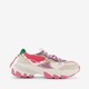 ONLY Shoes dames dad sneakers met roze zool