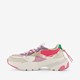 ONLY Shoes dames dad sneakers met roze zool
