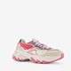 ONLY Shoes dames dad sneakers met roze zool