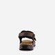 Leren heren sandalen bruin