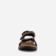Leren heren sandalen bruin