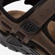 Leren heren sandalen bruin