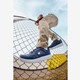 Retro Basket leren heren sneakers