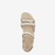 ECCO Cruise II leren dames sandalen beige