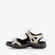 ECCO Offroad leren dames wandelsandalen grijs