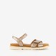 Leren dames sandalen roze