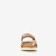 Leren dames sandalen roze