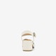 Dames sandalen met hak beige