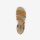 Dames sandalen cognac