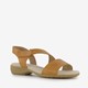 Dames sandalen cognac